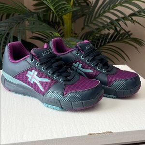 KURU Women's Quantum Purple and Teal Athletic Shoes